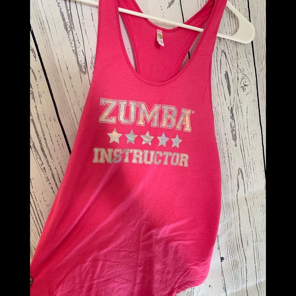 Pink Zumba Fitness Tank - Picture 1 of 3